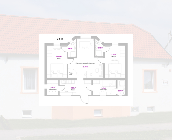 Plan vom Haus